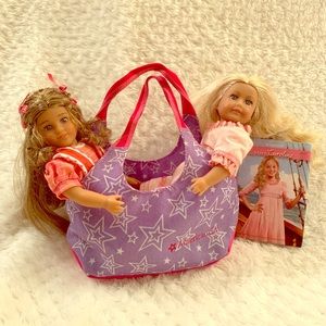 American Girl - 2 Mini Dolls and Carrier